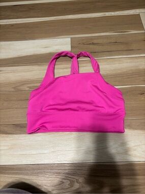 free people pink sports bra